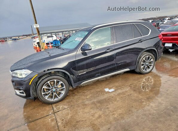 5UXKR2C51J0Z15537 2018 BMW X5 Black Trasero izquierdo