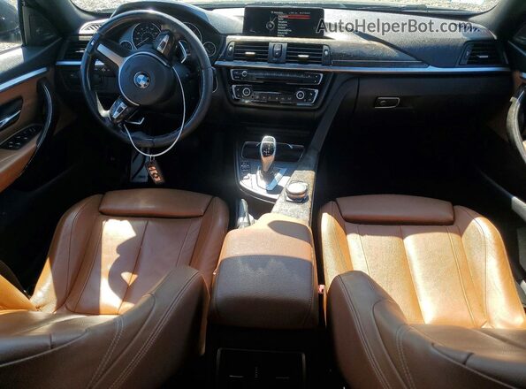 WBA4C9C55GG135848 2016 BMW 4 SERIES Blue Widok zestawu wskaźników