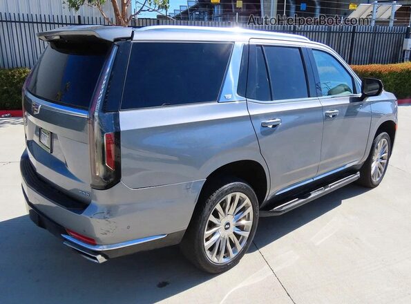 1GYS3BKL3NR289908 2022 CADILLAC ESCALADE Gray Передня права чверть