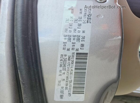 2C4RDGCG6HR616767 2017 DODGE GRAND Silver 