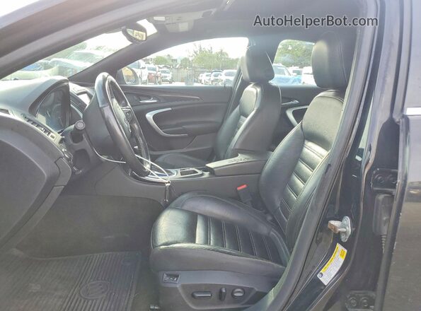 2G4GT5GX0H9138222 2017 BUICK REGAL Black Dashboard view