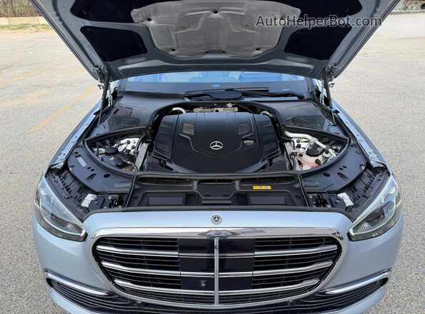 W1K6G7GB1MA018793 2021 MERCEDES-BENZ S Серебряный Вид панели приборов
