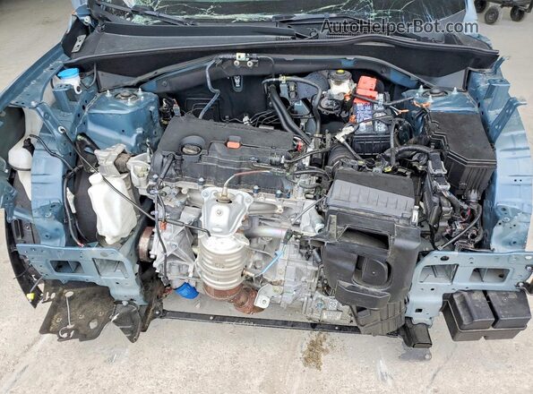 3CZRZ1H55SM738471 2025 HONDA HR-V Blue Widok naklejki z numerem VIN