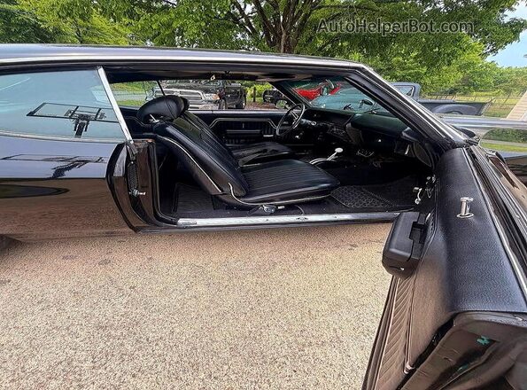 136371B182449 1971 CHEVROLET CHEVELLE Black წინა ხედი