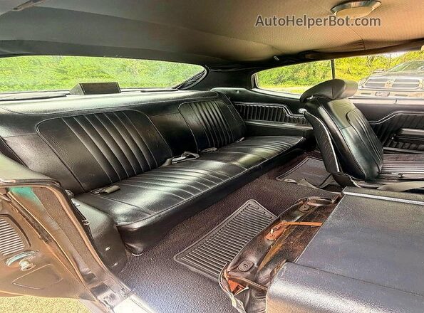 136371B182449 1971 CHEVROLET CHEVELLE Black უკანა ხედი