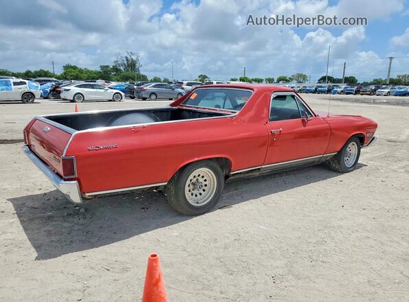 136808B214755 1968 CHEVROLET EL Красный 