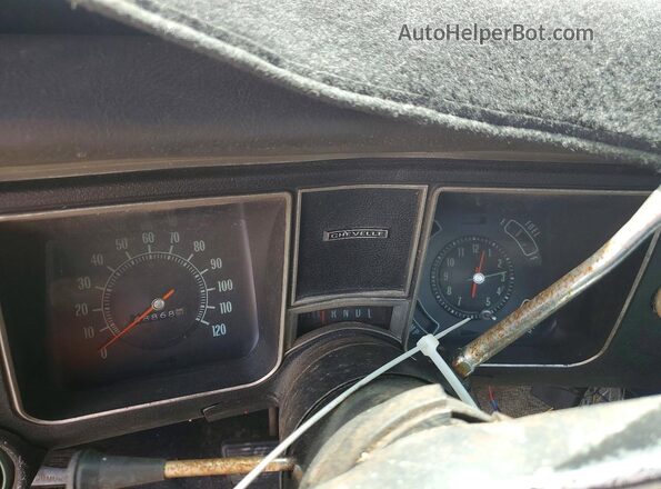 136808B214755 1968 CHEVROLET EL Красный 