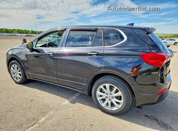 LRBFXBSA3KD009504 2019 BUICK ENVISION Black Rear right