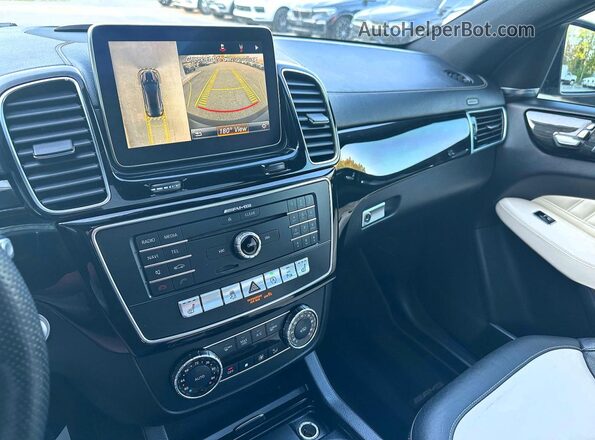 4JGED6EB6GA025301 2016 MERCEDES-BENZ GLE Черный Вид подкапотного пространства