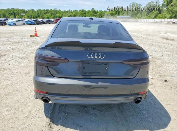 WAUKMAF4XJN018469 2018 AUDI A4 Black Widok wnętrza z przodu