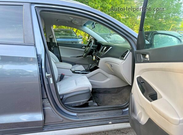 KM8J3CA40JU601333 2018 HYUNDAI TUCSON Gray 