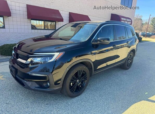 5FNYF6H24MB096457 2021 HONDA PILOT Black Հետևի աջ