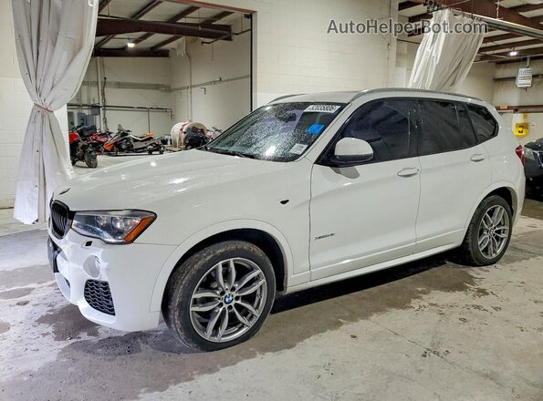 5UXWX7C56H0U42815 2017 BMW X3 White 