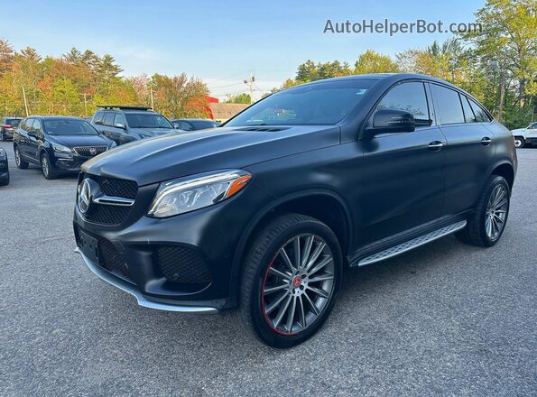 4JGED6EB6GA025301 2016 MERCEDES-BENZ GLE Черный Задняя правая четверть