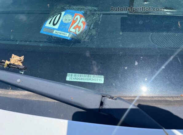 2C4RDGBGXGR342215 2016 DODGE CARAVAN Белый 