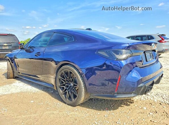 WBS43AZ05RCR90147 2024 BMW M4 Blue 