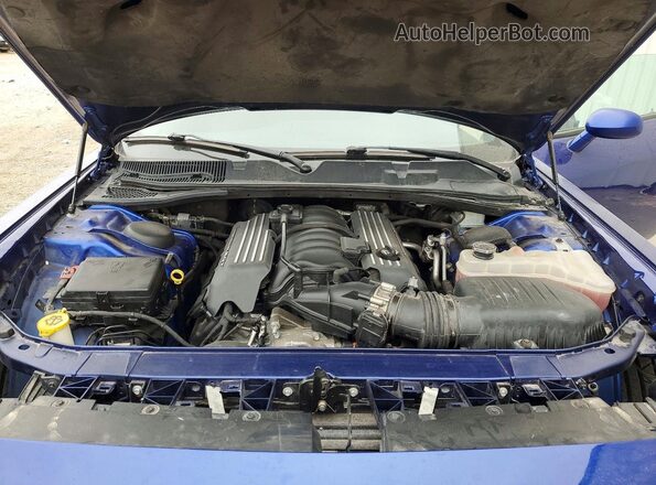 2C3CDZFJXJH171426 2018 DODGE CHALLENGER Синий Вид подкапотного пространства
