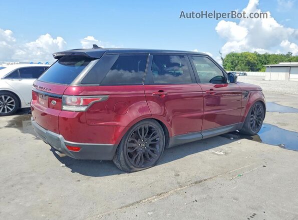 SALWR2PF5GA653586 2016 LAND ROVER RANGE ROVER Red Front right