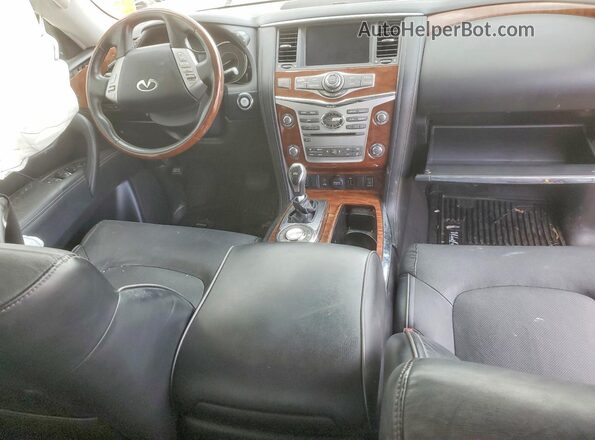 JN8AZ2NF4K9685982 2019 INFINITI QX80 Black Սարքավորումների վահանակի տեսք