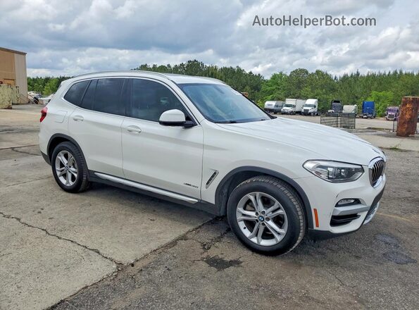 5UXTR9C50JLC79921 2018 BMW X3 White 
