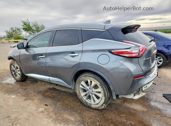 5N1AZ2MH7JN176470 2018 NISSAN MURANO Серебряный Задняя левая четверть