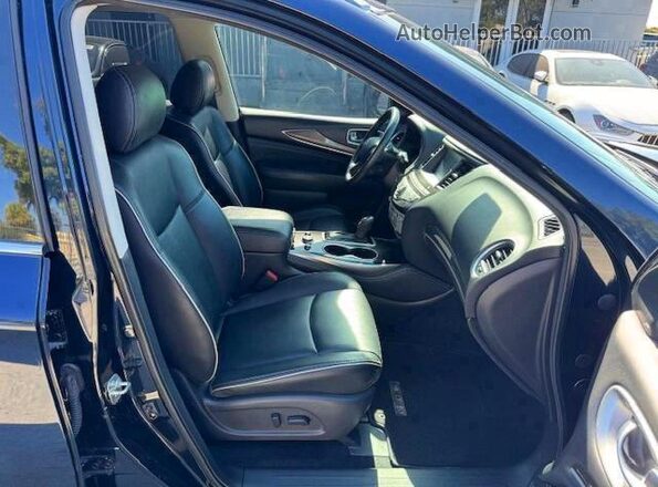 5N1DL0MM9LC538281 2020 INFINITI QX60 Blue Widok deski rozdzielczej