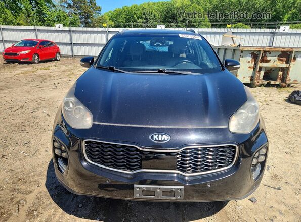 KNDPRCA65H7093349 2017 KIA SPORTAGE Black 