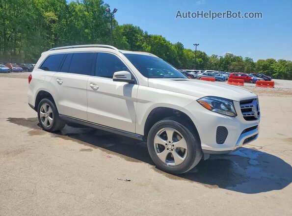 4JGDF6EE7HA845758 2017 MERCEDES-BENZ GLS White Widok z przodu