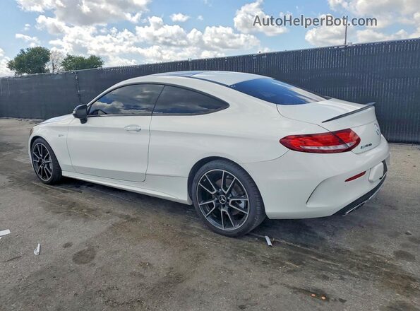WDDWJ6EB4HF537215 2017 MERCEDES-BENZ C White 