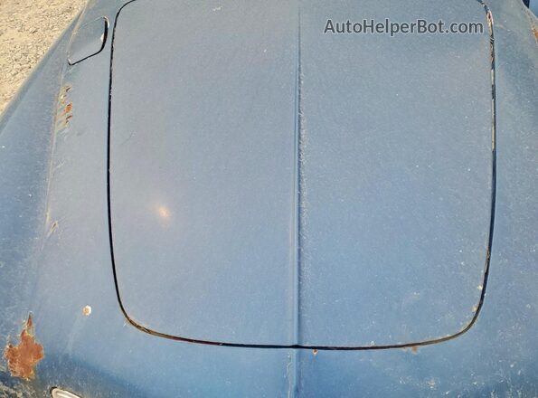 149044790 1969 VOLKSWAGEN KARMANGHIA Blue Вид задньої частини салону