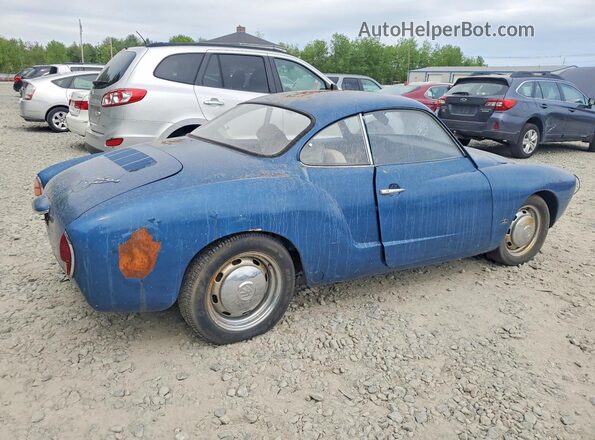 149044790 1969 VOLKSWAGEN KARMANGHIA Blue Задня права чверть