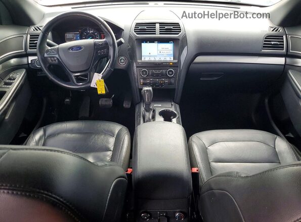 1FM5K7DH3JGA80777 2018 FORD EXPLORER Бордовый Вид щитка приборов