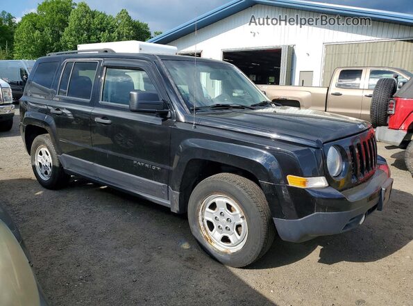 1C4NJPBA1GD807745 2016 JEEP PATRIOT Black წინა ხედი