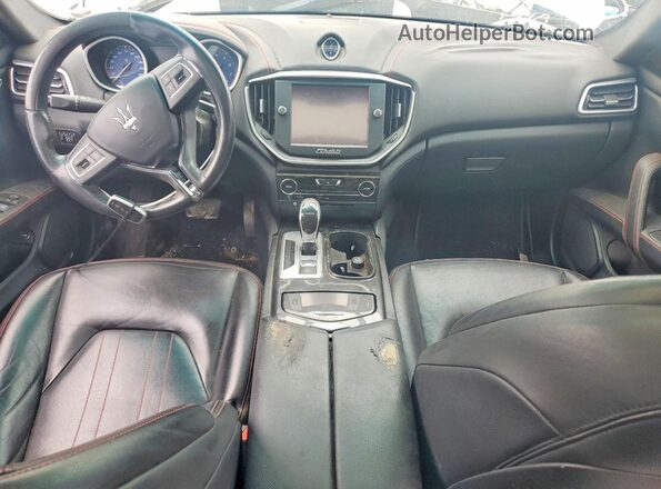 ZAM57RTA9G1177091 2016 MASERATI GHIBLI White Вид щитка приладів