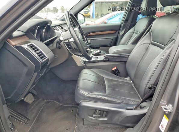 SALRRBBK6HA017374 2017 LAND ROVER DISCOVERY Gray Dashboard view