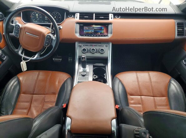 SALWV2FV7HA146159 2017 LAND ROVER RANGE White Սարքավորումների վահանակի տեսք
