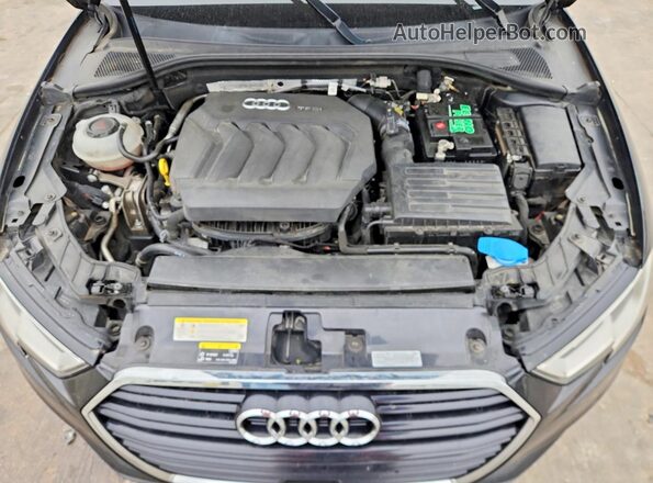 WAUAUGFF7K1009298 2019 AUDI A3 Black Вид підкапотного простору