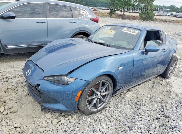 JM1NDAM74L0411770 2020 MAZDA MX-5 Blue უკანა მარცხენა