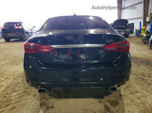JN1EV7AR5LM254252 2020 INFINITI Q50 Black Widok wnętrza z przodu