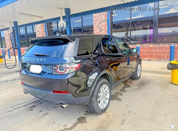 SALCR2RX3JH749904 2018 LAND ROVER DISCOVERY Black Widok z przodu