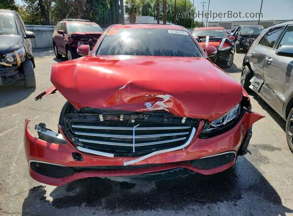 WDDZF4JB3HA204929 2017 MERCEDES-BENZ E Красный 