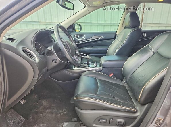 5N1DL0MN9HC555615 2017 INFINITI QX60 Gray 