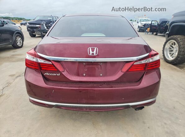 1HGCR2F3XGA083443 2016 HONDA ACCORD Красный 
