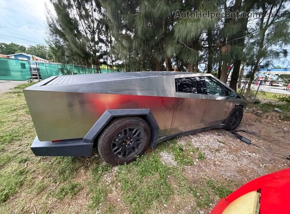 7G2CEHED5RA012985 2024 TESLA CYBERTRUCK Серебряный Вид наклейки с VIN-кодом