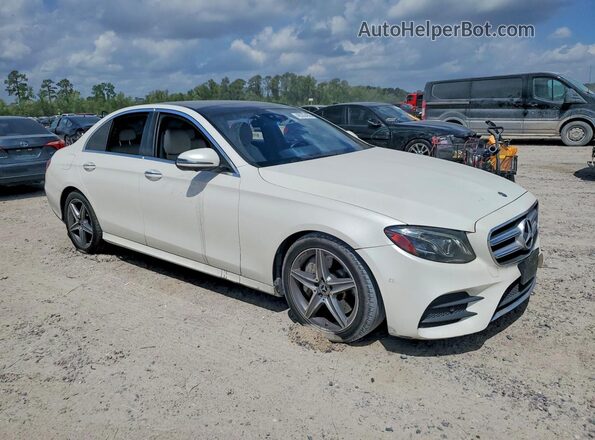 WDDZF4JB0KA509845 2019 MERCEDES-BENZ E Белый Вид спереди