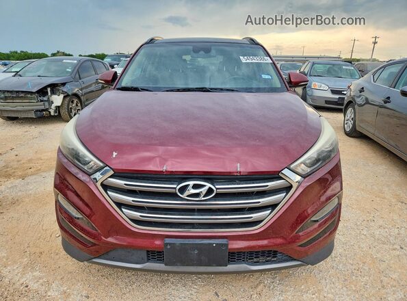 KM8J33A20GU193150 2016 HYUNDAI TUCSON Бордовый 