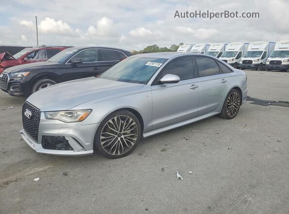 WAUC8AFC8JN054712 2018 AUDI A6 Серебряный Задняя левая четверть