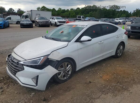 5NPD84LF3KH436641 2019 HYUNDAI ELANTRA White 