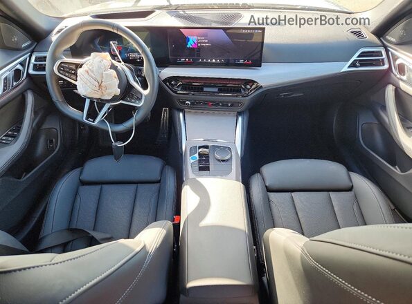 WBY23HD03SFV64510 2025 BMW I4 Gray Вид щитка приладів