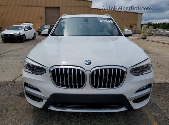 5UXTR9C50JLC79921 2018 BMW X3 White 
